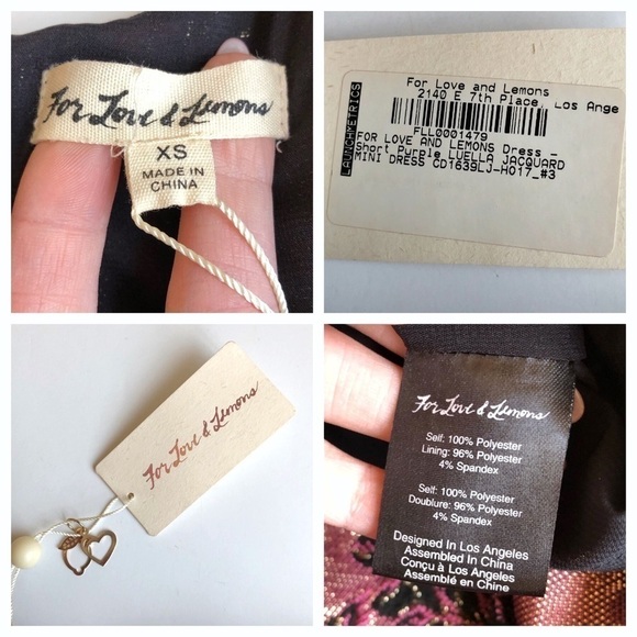 For Love & Lemons Luella Jacquard Mini Dress - Picture 15 of 15